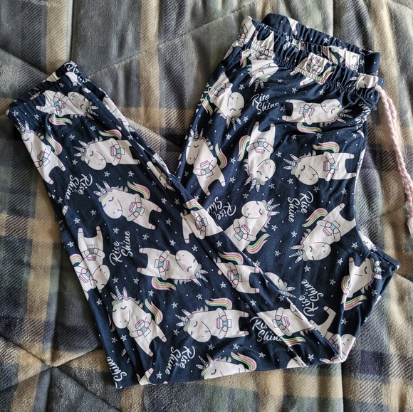 Unicorn 🦄  women's jogger jammie pant - Picture 3 of 5